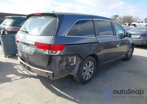 2015 Honda Odyssey Ex-L z USA, uszkodzony, nr VIN 5FNRL5H6XFB014132